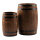 Wine barrels 2 pcs., out of fir wood, nested     Size: 40x25cm, 30x18cm    Color: brown