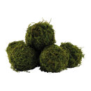 Moss balls 6 pcs., out of styrofoam/plastic, with...