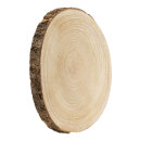 Wood slice      Size: Ø 30cm, height 3cm    Color:...