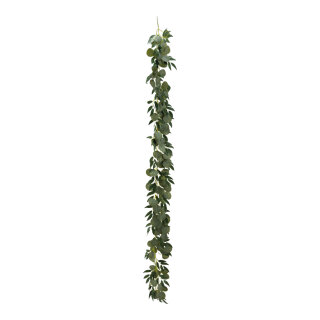 Eucalyptus garland out of artificial silk/plastic     Size: 180cm    Color: green