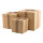 Geschenkboxen 3 Stk./Set,, mit Jute Schleife, ineinander passend     Groesse: 30x30x30cm,25x25x25cm, 20x20x20cm    Farbe: naturfarben
