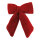 Samtschleife      Groesse: 20x15cm    Farbe: rot