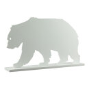 Eisbär 2-teilig, aus MDF, stehend     Groesse:...