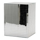Mirror cube out of styrofoam, rectangular     Size:...