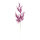 Zedernzweig aus Kunststoff, beglittert, biegsam     Groesse: 80cm    Farbe: fuchsia