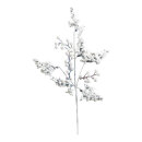 Beerenzweig aus Kunststoff, beglittert     Groesse: 42cm...