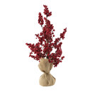 Beerenbaum aus Kunststoff, im Jutebeutel     Groesse:...