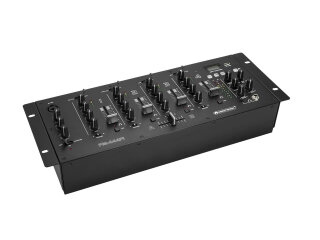 OMNITRONIC PM-444Pi 4-channel DJ Mixer with Player & USB Interface