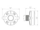 LAVOCE DF10.101LS 1" Compression Driver Ferrite Magnet