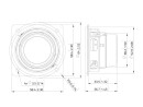 LAVOCE FSN021.02 2 Zoll  Breitbandlautsprecher, Neodym, Stahlkorb