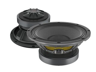 LAVOCE CSF082.00K 8" Coaxial Speaker, Ferrite, Steel Basket Driver