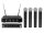 OMNITRONIC UHF-E4 Funkmikrofon-System 518,7/520,9/523,1/525,3MHz