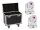 EUROLITE Set 2x LED TMH-H90 Hybrid Moving Head Spot/Wash COB wh + Case