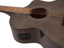 DIMAVERY STW-50 Western Guitar,brown