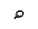 SAFETEX Eyebolt M12/20mm, black galvanized drop forged