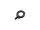 SAFETEX Eye Bolt M12/20mm, black galvanized drop forged