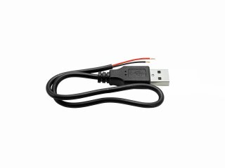 OMNITRONIC Cable USB-A to 2x open wires 30cm