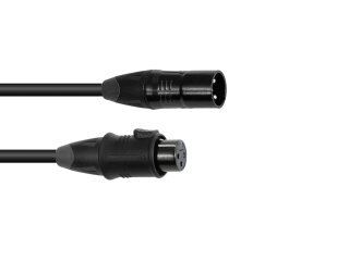 EUROLITE DMX cable EC-1 IP65 3pin 5m bk