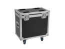 ROADINGER Flightcase 2x TMH-W400 with wheels