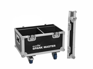 ROADINGER Flightcase 2x Spark Master mit Rollen