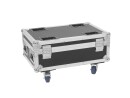 ROADINGER Flightcase 4x AKKU IP UP-4 Plus HCL Spot WDMX with Charging Function