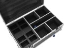 ROADINGER Flightcase 4x AKKU IP UP-4 Plus HCL Spot WDMX with Charging Function