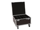 ROADINGER Flightcase 4x LED PLL-480 with wheels