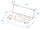 ROADINGER Flightcase 4x AKKU Mini IP UP-4 QCL Spot