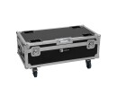 ROADINGER Flightcase 6x AKKU IP UP-4 Plus HCL Spot WDMX...