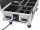 ROADINGER Flightcase 6x AKKU IP UP-4 Plus HCL Spot WDMX with charging function