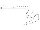 EUROLITE Step Profile for LED Strip black 2m