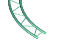 ALUTRUSS BILOCK Circle d=4m (inside) horizontal, 4 pieces