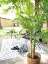 EUROPALMS Areca palm, 2 trunks, artificial plant, 120cm