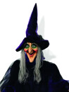 EUROPALMS Halloween Figure Witch, animated 175cm