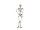 EUROPALMS Halloween Skeleton, 150 cm