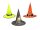 EUROPALMS Halloween Witch Hat 3pc set, illuminated, 36cm