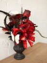 EUROPALMS Halloween Table Deco, Roses, 28cm