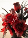 EUROPALMS Halloween Table Deco, Roses, 28cm