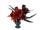 EUROPALMS Halloween Table Deco, Roses, 28cm