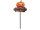 EUROPALMS Halloween Pumpkin "KEEP OUT" with Picker, 50cm