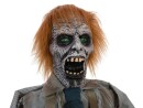 EUROPALMS Halloween Figure Zombie with chainsaw, animated, 170cm