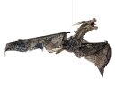 EUROPALMS Halloween Flying Dragon, animated, brown, 120cm