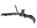EUROPALMS Halloween Flying Dragon, animated, brown, 120cm