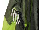 EUROPALMS Halloween Figure Skeleton with green cape, animated, 170cm