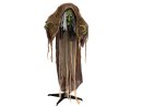 EUROPALMS Halloween Figure Witch Hunchback, animated, 145cm