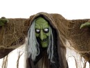 EUROPALMS Halloween Figure Witch Hunchback, animated, 145cm