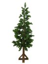 Tannenbaum Spritzguß und echtem Holzstamm,H:125cm,...