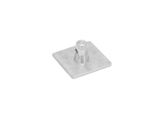 ALUTRUSS SINGLELOCK Base Plate M-10 (square) MALE