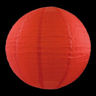 Lampion aus Nylon, für Innen- & Außenbereich     Groesse: Ø 30cm    Farbe: rot