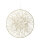 Ring with jute out of metal, to hang     Size: 60cm    Color: white